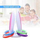 PVC Inflatable Easter Bunny Hat Ring Toss Toys Kids Game (Pink Rabbit Ear)