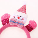 Cartoon Christmas Headband Hair Band Performance Accessories (Snowman)
