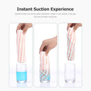 Water Ripples Clean Towel Coral Fleece Highly Absorbent Wipe Cloths (Pink) Newly