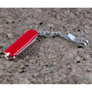 38*7*1mm 301 EDC Bag Suspension Stainless Steel Clip with Keychain Carabin