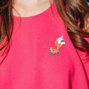 Cute Fox Pins Badge Cartoon Animal Lapel Enamel Brooch Jewelry Gift for Fri