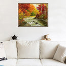 5D DIY Four Season Scenery Full Drill Diamond Painting Embroidery Craft(C)
