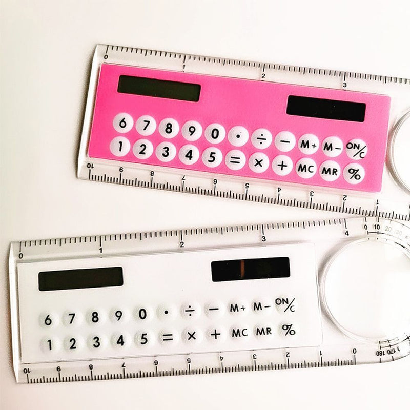 Display Calculator Ruler Office Stationery Solar Energy Calculator Scientific