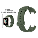 TPU Smart Watch Band Strap for Mi Watch Lite/Redmi Watch (Army Green) Newly