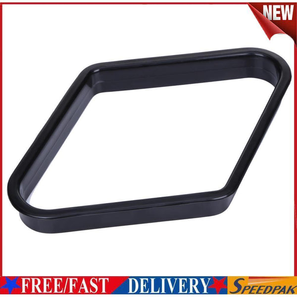 Billiards 9 Ball  Pool Table Triangle Rack Heavy Duty Black Plastic #F