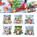 Painting Greeting Cards Xmas Postcards 5D Diamond Painting Merry Christmas