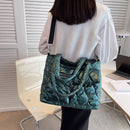 Autumn Winter Crossbody Bags Portable Casual Women Tote Zipper Pocket for Travel