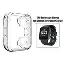 Soft Clear TPU Protector Bumper Frame for Garmin Forerunner 35/30 Watch Cover