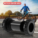 Lebycle Bottom Bracket Screw Type MTB Road Bike Aluminum Axis Part (Black)