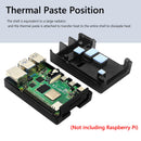 Aluminum Alloy Case Heat Dissipation Cooling Enclosure for Raspberry Pi 4B