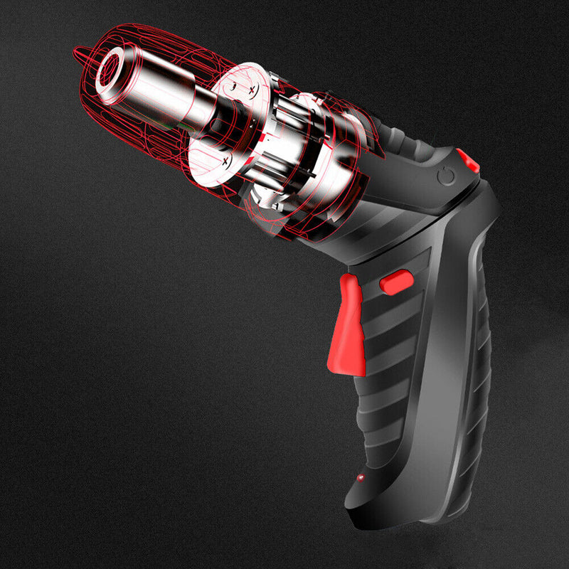 4.2V Electric Screwdriver w/ LED Light Kit Rechargeable Screwdrivers Hand Drill