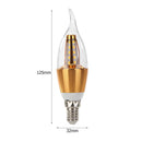 E14 LED Lamp 35LED Corn Light Bulb Candle Chandelier Home Lighting (7W)