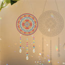 DIY Crystal Prism Teardrop Pendant Diamond Painting Kit Wind Chime (PFL06)