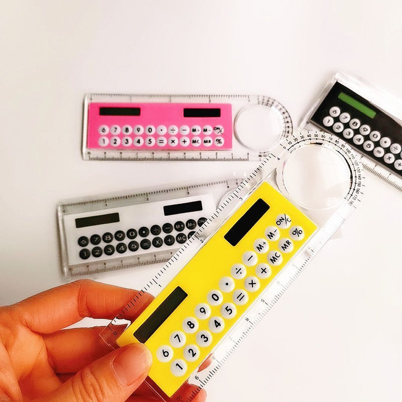 Display Calculator Ruler Office Stationery Solar Energy Calculator Scientific
