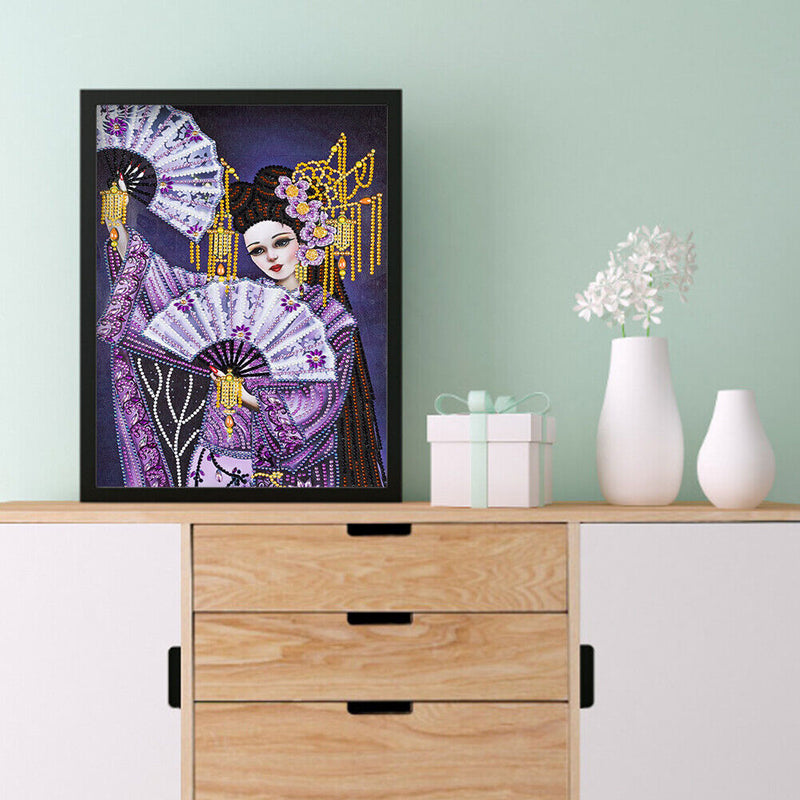 5D DIY Part Special Drill Diamond Painting Ancient Style Beauty Drawing Kit