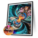 5D Diamond Painting DIY Fractal Art Full Round Drill Mosaic Home Decoration G