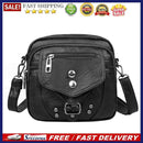 Casual Large Capacity PU Crossbody Packs Multi-Pockets Women Rivets Shoulder Bag