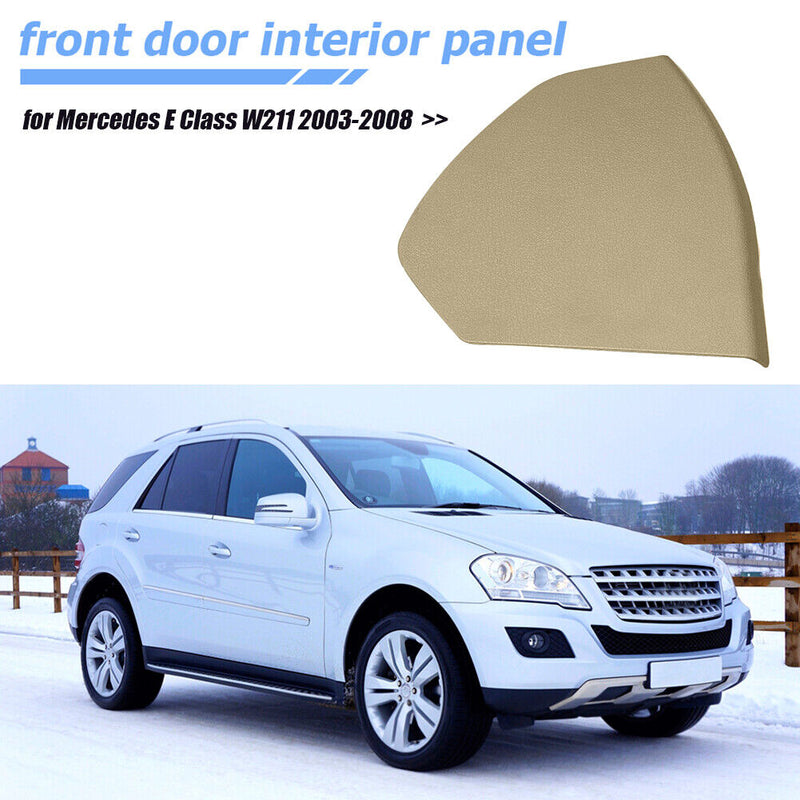 Plastic Car Front Door Cover Trim Shell for Mercedes Benz E Class W211 2003-2008