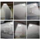LED COB Solar Lights Outdoor Motion Sensor Waterproof Remote Mini Lamp (A)