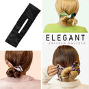 Leopard French Printed Knotted Wire Hair Curler Lazy DIY Hair Meatball Acce