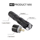 Mini Portable LED Flashlight Outdoor Camp Hiking Emergency Pen Torch Lamp Newly