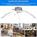 Modern Trigeminal LED Ceiling Lamp Chandelier Home Lighting (Warm Light) Newly