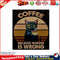 Full Cross Stitch 11CT Coffee Cat Stamped Embroidery DIY Cotton Needlework Newly