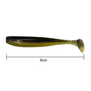 10x 9cm 4.2g Bionic Mandarin Fish Fishing Lures Artificial Soft Bait (9) Newly