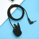 Portable Mini Clip-on Lapel Microphone 3.5mm Handsfree Capacitor Wired Mi