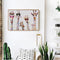 Digital Oil Painting By Numbers Kits Animal DIY Hanger Decor Canvas Wall Art Set