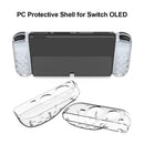 Detachable Transparent Handle Case Hard Protective Cover Fit for NS OLED Newly