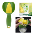 Manual Lemon Fruit Vegetable Juice Extractor Kitchen Juicer Tool (Green)