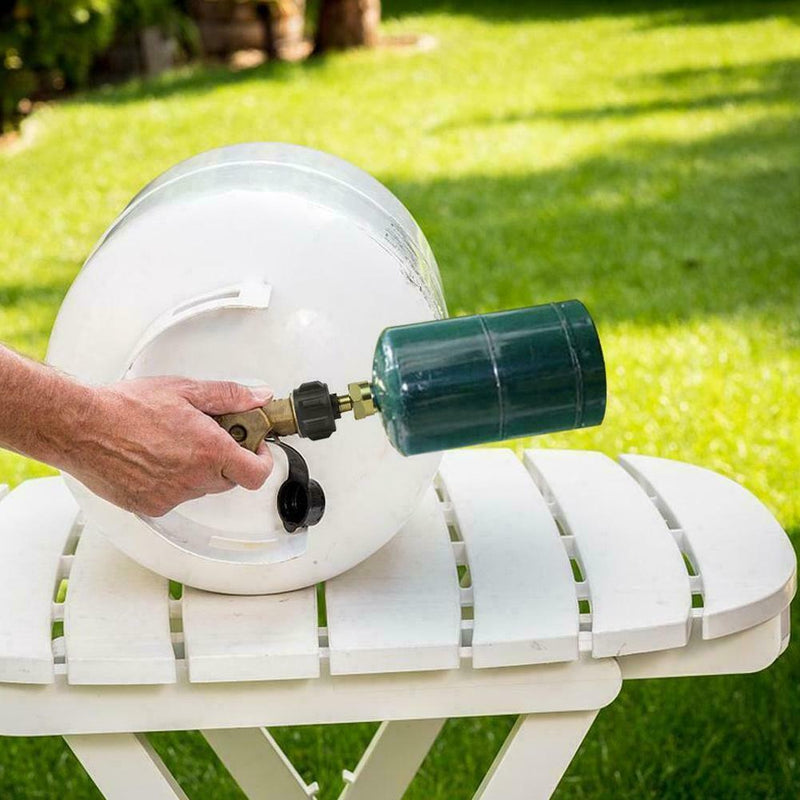 1PC Propane Bottle Refill Adapter 1 LB Small Cylinder Tank Seal Easy Proper W8X3