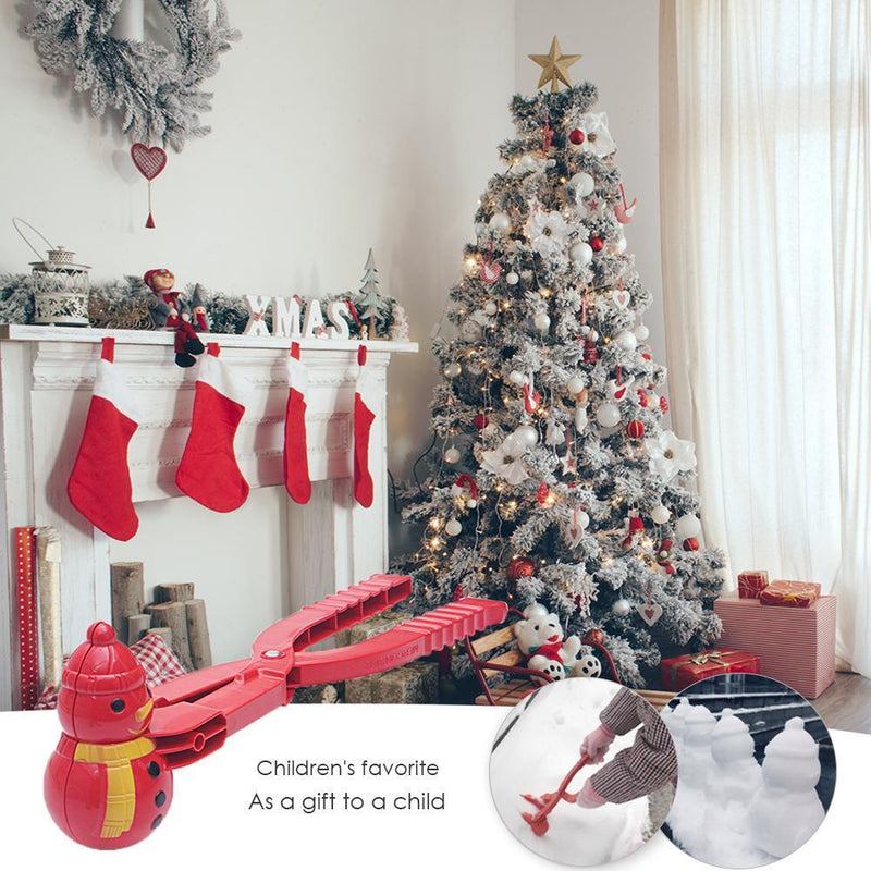 Winter Snowman Snowball Clip Kids Outdoor Toys Snow Ball Maker Sand Mold