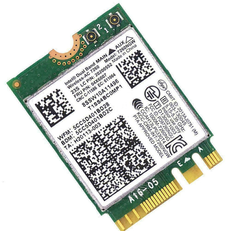 For Lenovo Thinkpad Intel Dual Band Wireless AC Bluetooth E5K3 4.0 N4B0 F7Q0