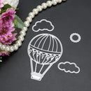 Fire Balloon Pattern Cutting Metal Dies Stencils for Scrapbooking Hand