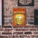 Retro Wine Beer Plaque Metal Tin Signs Painting Home Wall Art (Authentic)