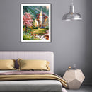 Diamond Painting 5D Full Round Drill Mosaic DIY Countryside Scenery Ornament Kit