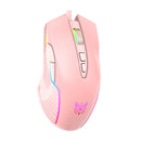 ONIKUMA CW905 USB Wired Mouse Non-Slip 6-Gear Adjustable RGB Mouse (Pink)
