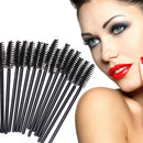 50PCS Disposable Eyelash Brush Mascara Wands Applicator Spoolers Makeup(1) Newly