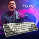 127pcs Mechanical Keyboard Keycap Set XDA Height for MX Switches (Retro)