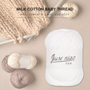 1 Roll 6 Strands Pure Cotton Ropes Baby Knitwear Crochet Yarn Twine (20)