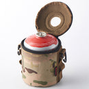 Camping Gas Tank Bag LPG Fuel Can Protective Sleeve MOLLE Tissue Bags (B) Newly