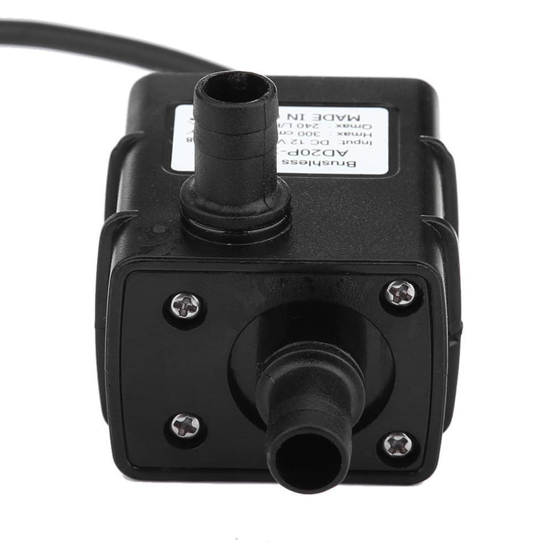 DC 12V Micro Brushless Water Pump Car Waterproof Electric Submersible Pump What
