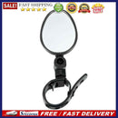 Bicycle Rear View Mirror MTB Road Bike Handlebar Rearview Plane Mirror Blac