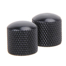 4pcs Electric Bass Guitar Volume Tone Control Knobs Dome Knobs Guitar Parts