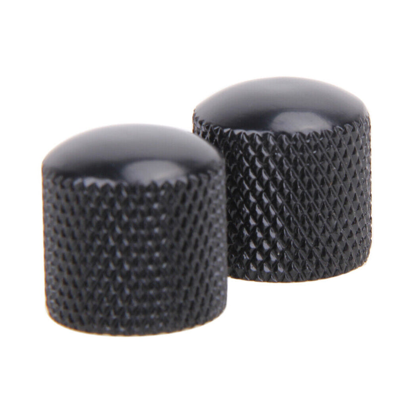 4pcs Electric Bass Guitar Volume Tone Control Knobs Dome Knobs Guitar Parts