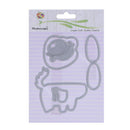 5pcs/Set Dog Cutting Dies Stencil DIY Scrapbook Embossing Craft Album Kar