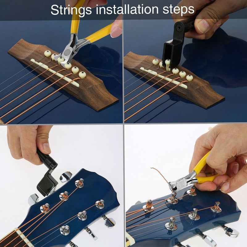 String Cutter Repair Tools Guitar Cleaning Kits Maintenance Tools Tuning Wrench