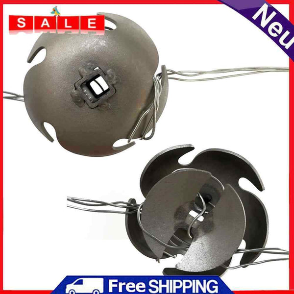 Garden fences wire tensioner for attaching loose agricultural steel dra